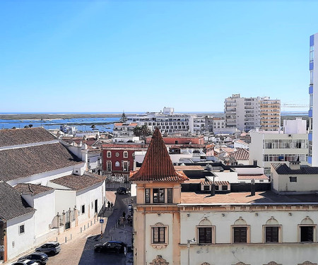 Friendly flat in Faro with great view