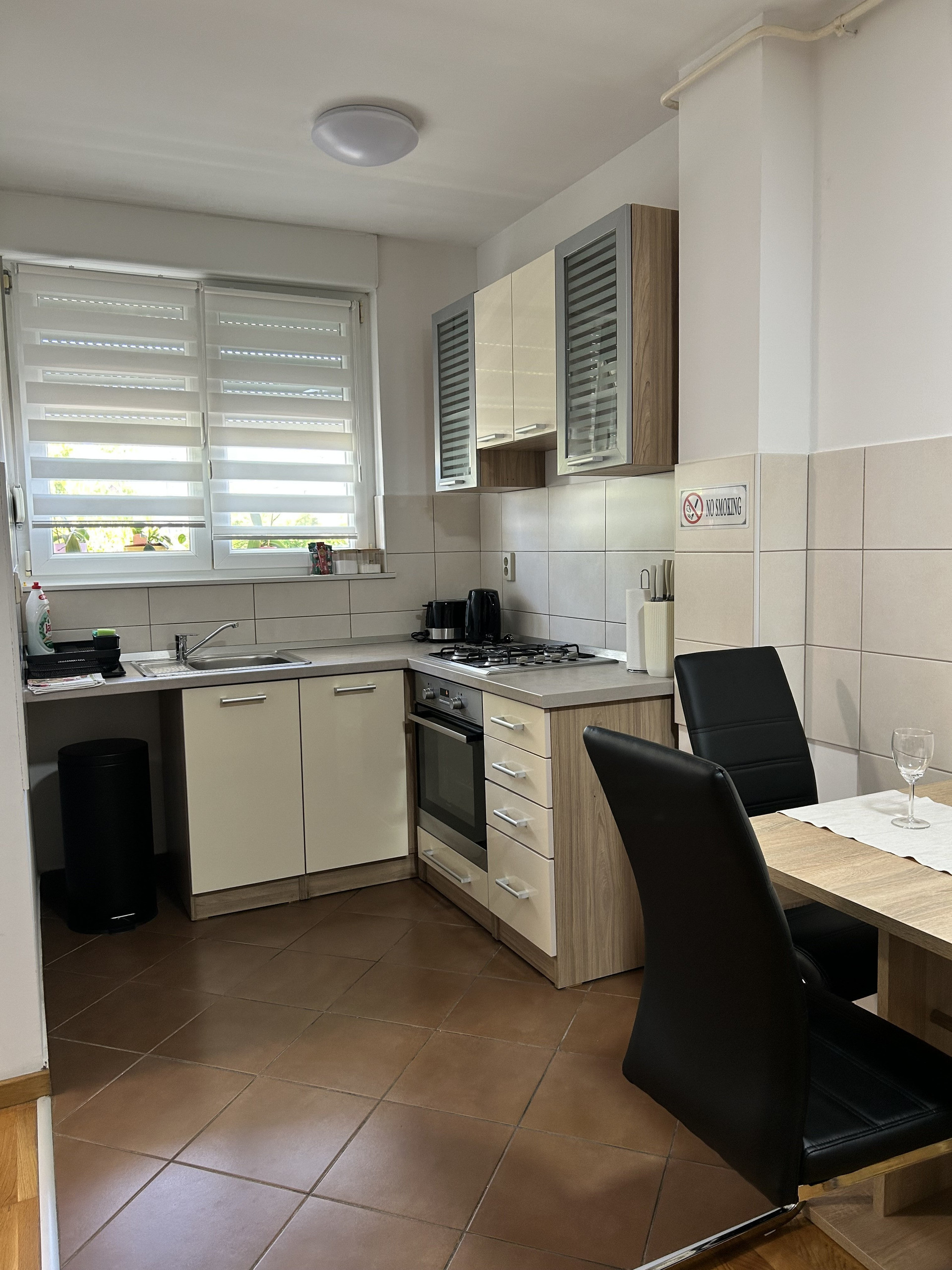 Kitchen with dining area