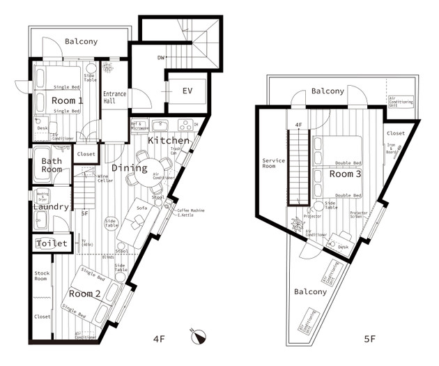 Slow Living Loft Tokyo | 3 bedroom | 4 min Station