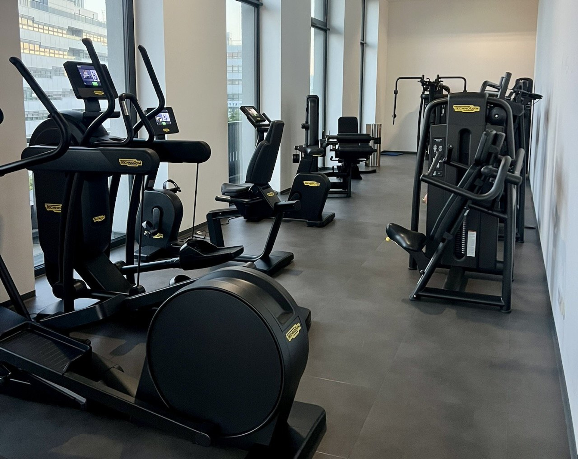 Building fitness gym room