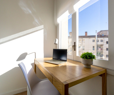 Room filled with light in Girona City Center