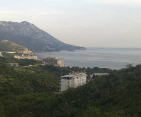 A big house at the seaside in Becici