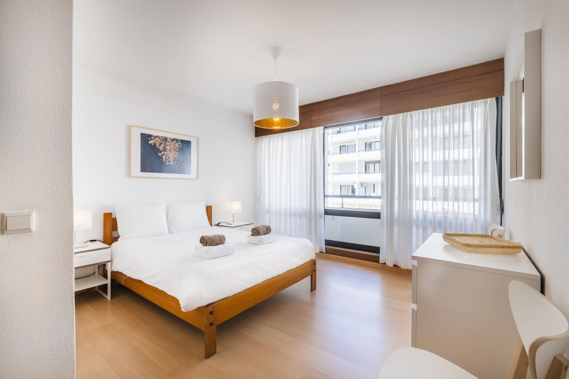 Suite Bedroom with Double Bed and Balcony