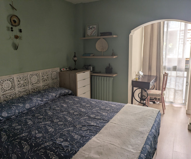 Dormitorio doble acogedor