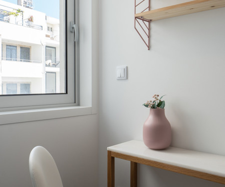 Restful Minimalist Flat | Balcony