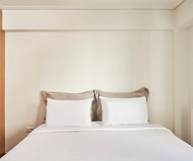 The king size bed