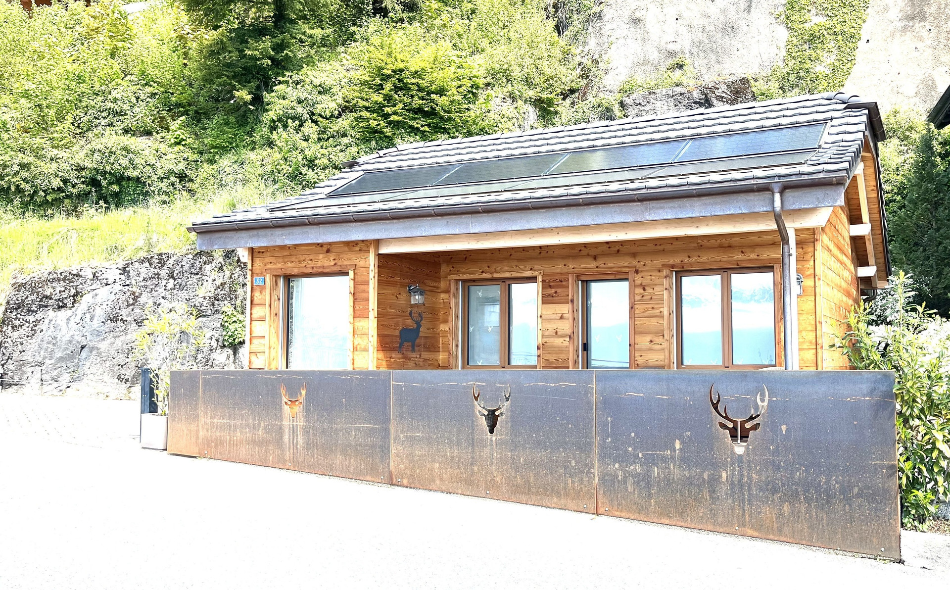 The house