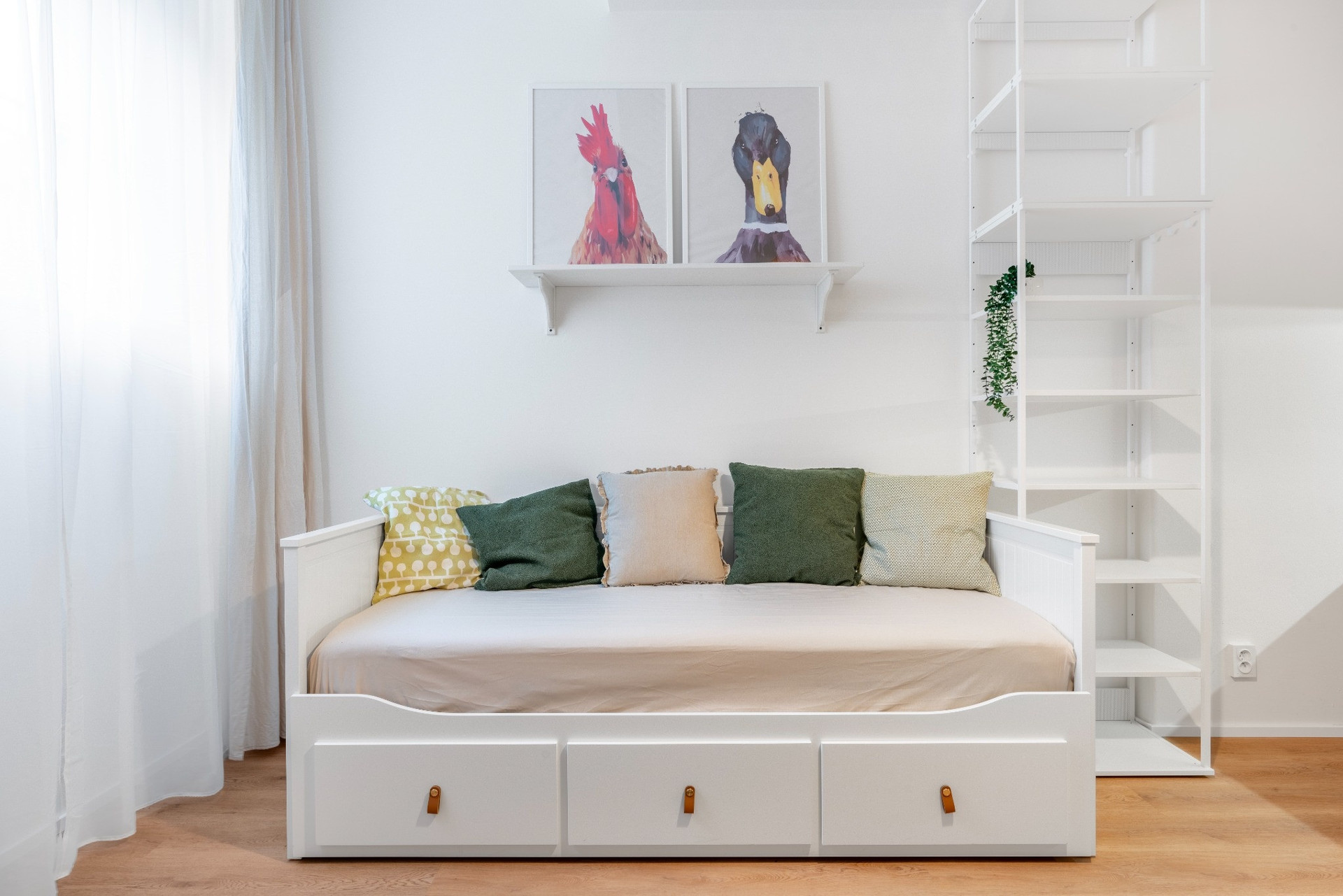  Folding full-size bed for two people