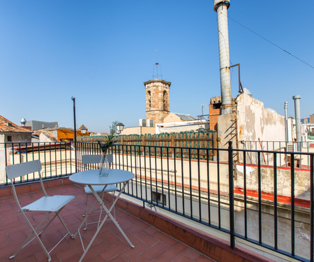 CHEERFUL APARTMENT WITH TERRACE IN GOTHIC QUARTER