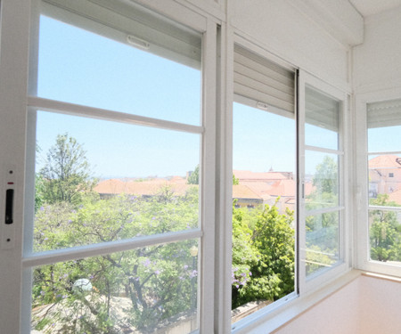 Bright apartment with a view