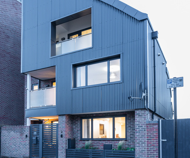 Modern building exterior