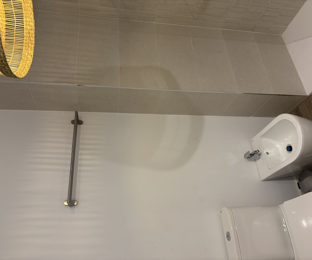 Bathroom bidet and toilet