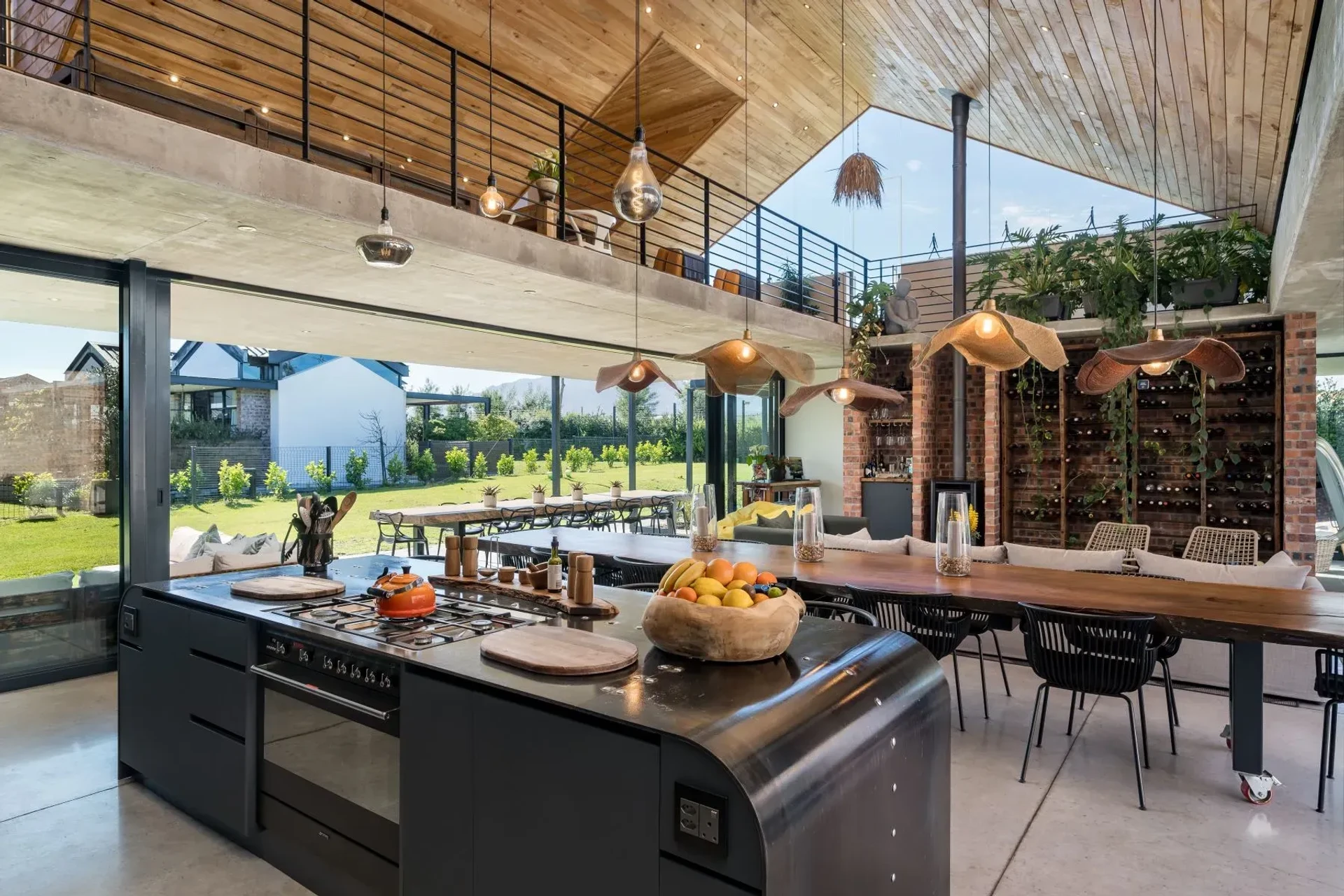 Open plan Chef's kitchen