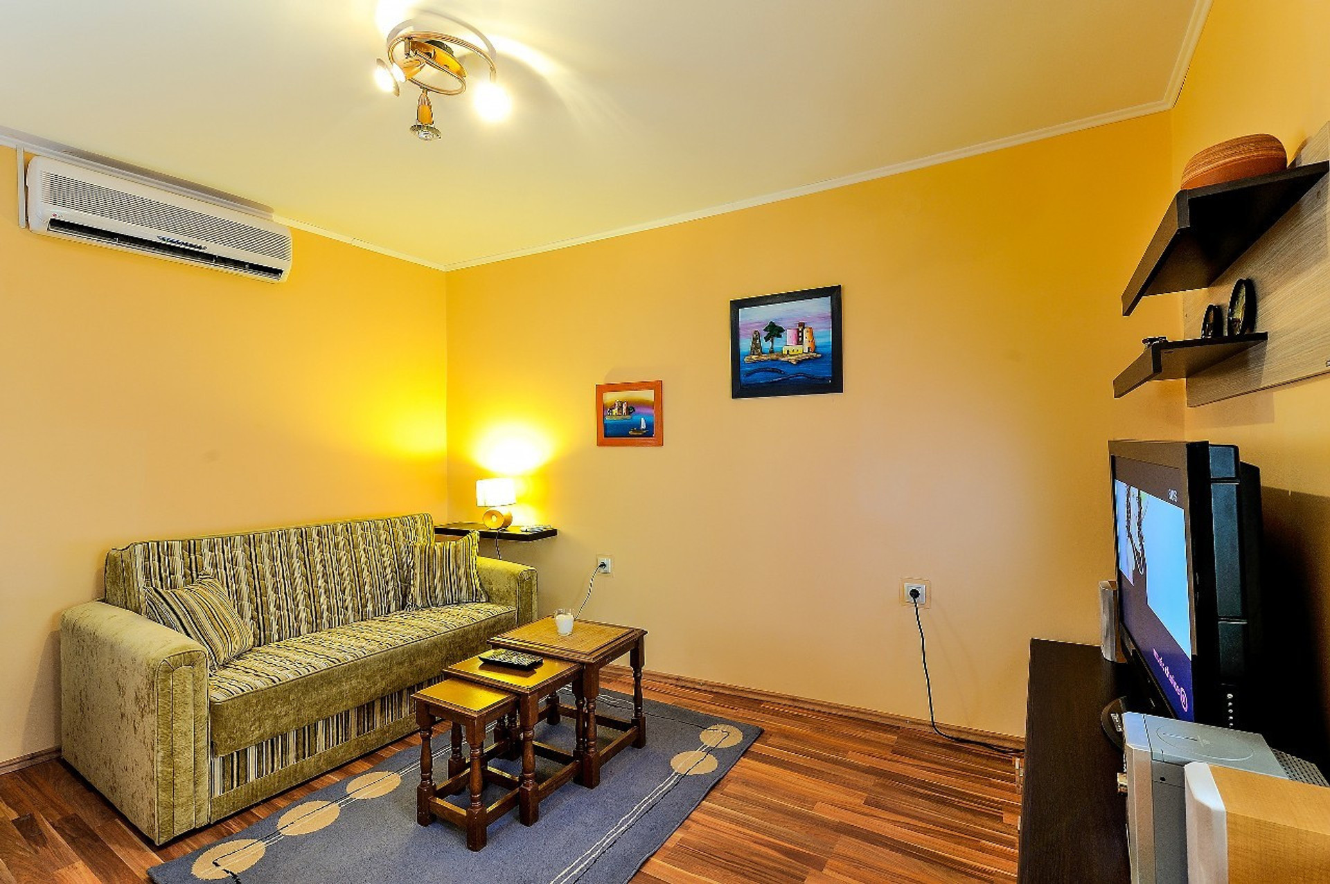 Living room with sofa