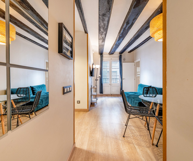 Monthly 2 bedroom flat in Barceloneta-months