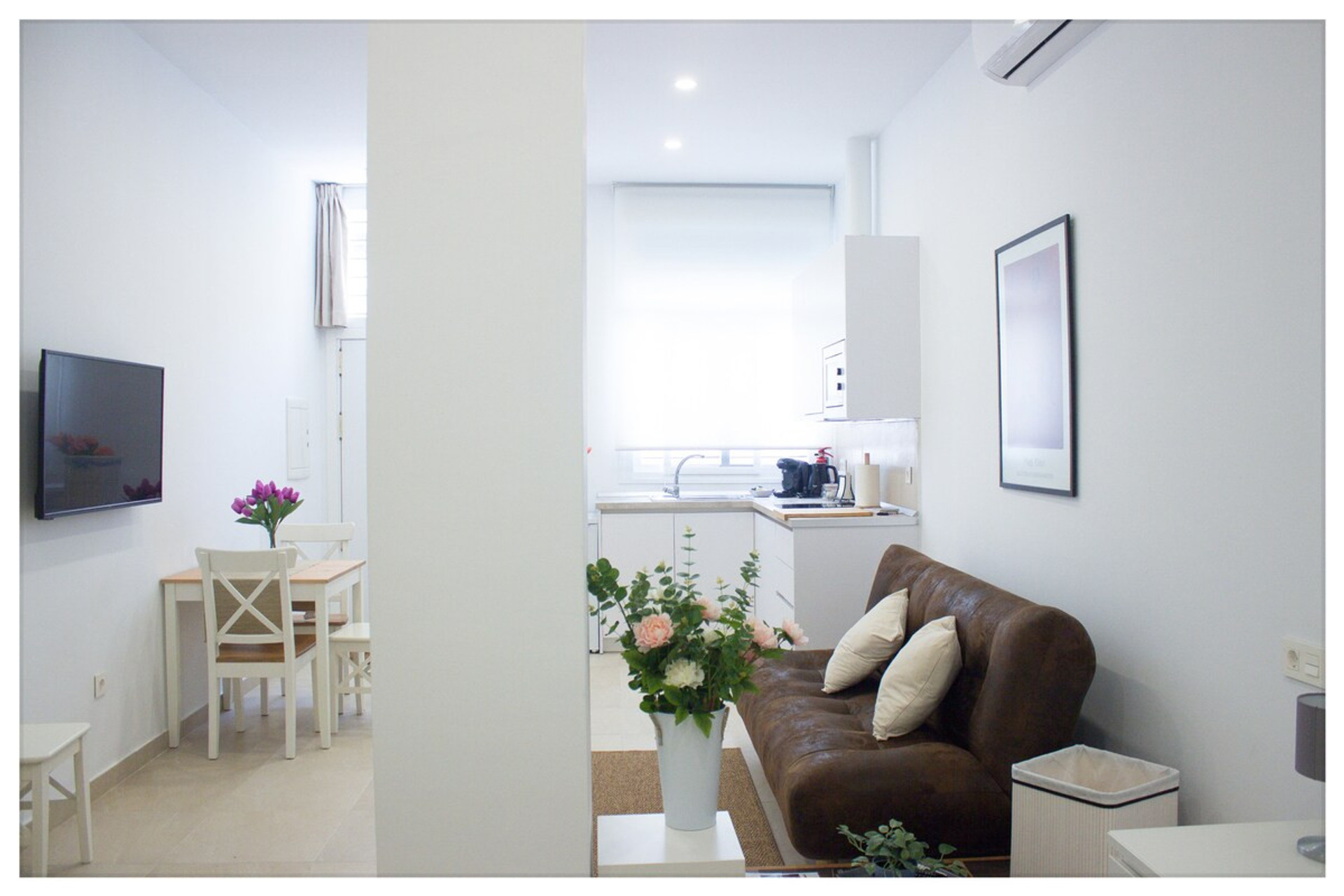 inside seating area