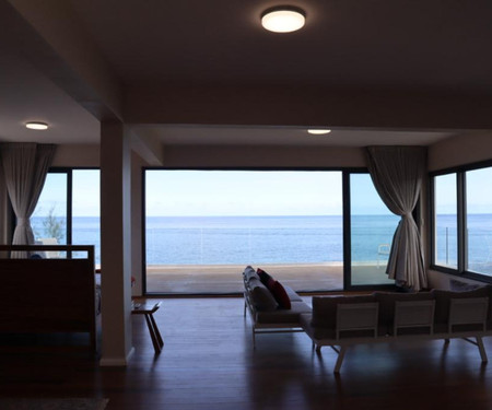 Océans luxury oceanfront apart sunset with pool