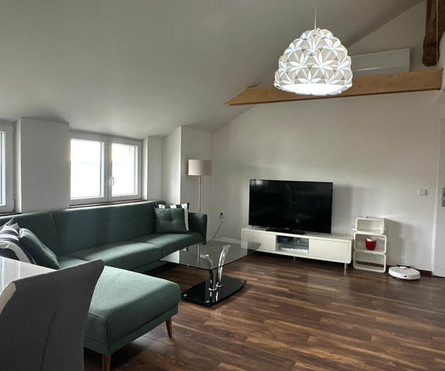 2 minutes walk from metro Kobylisy + parking