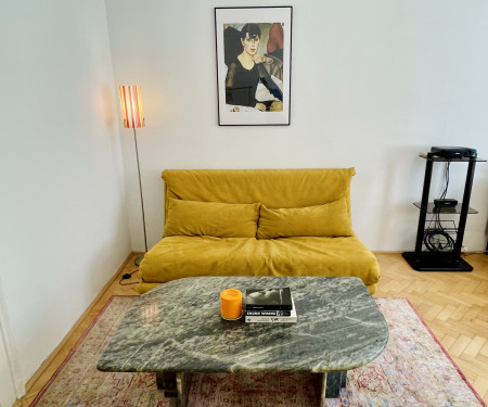 Renovated apartment in a quiet part of Karlín