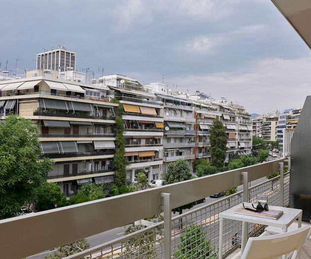 The balcony's view
