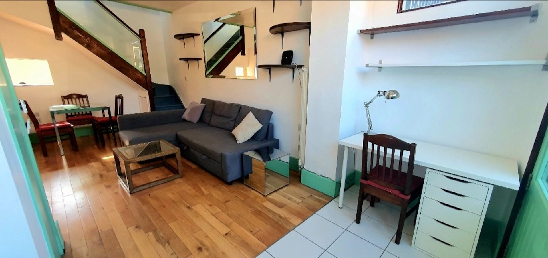 Living Room showing Office Space