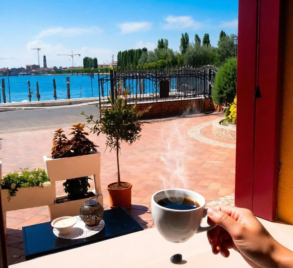 Apartment with garden and lagoon view preview