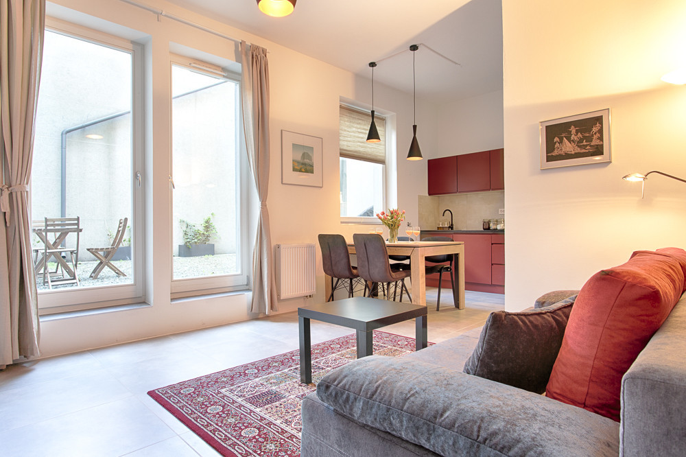 Modern studio next to Wawel Castle