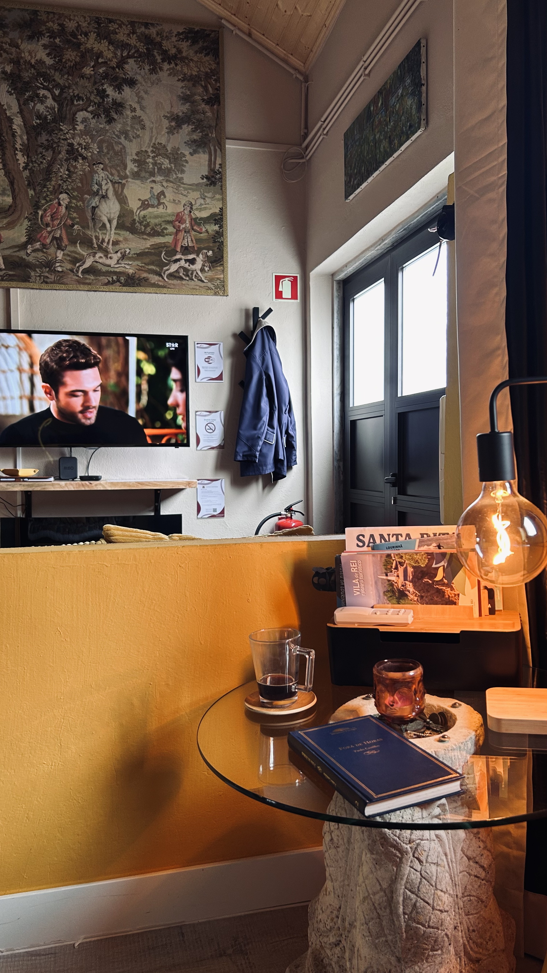 Cozy vibes from the living room