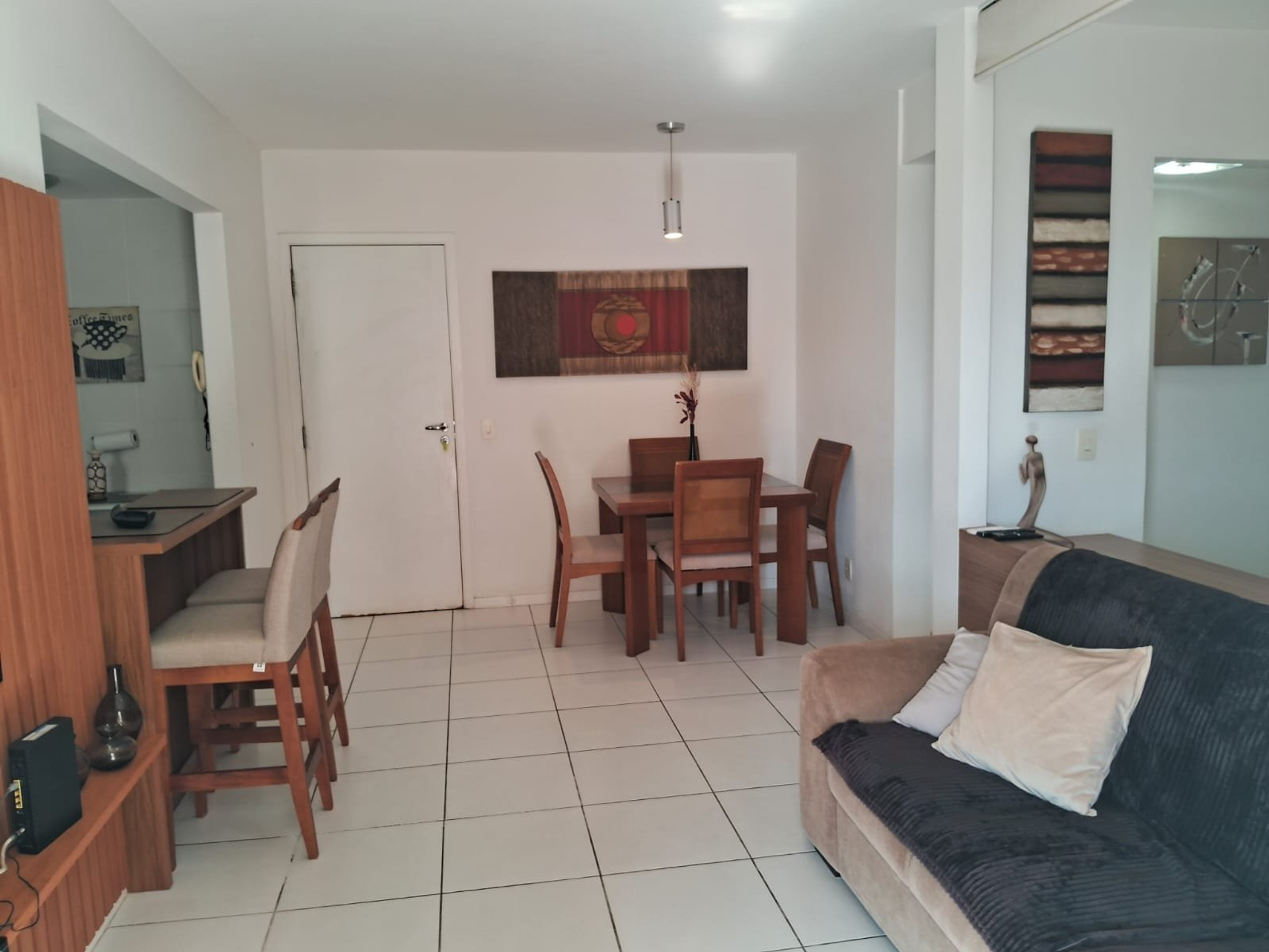 Living and dining room overview
