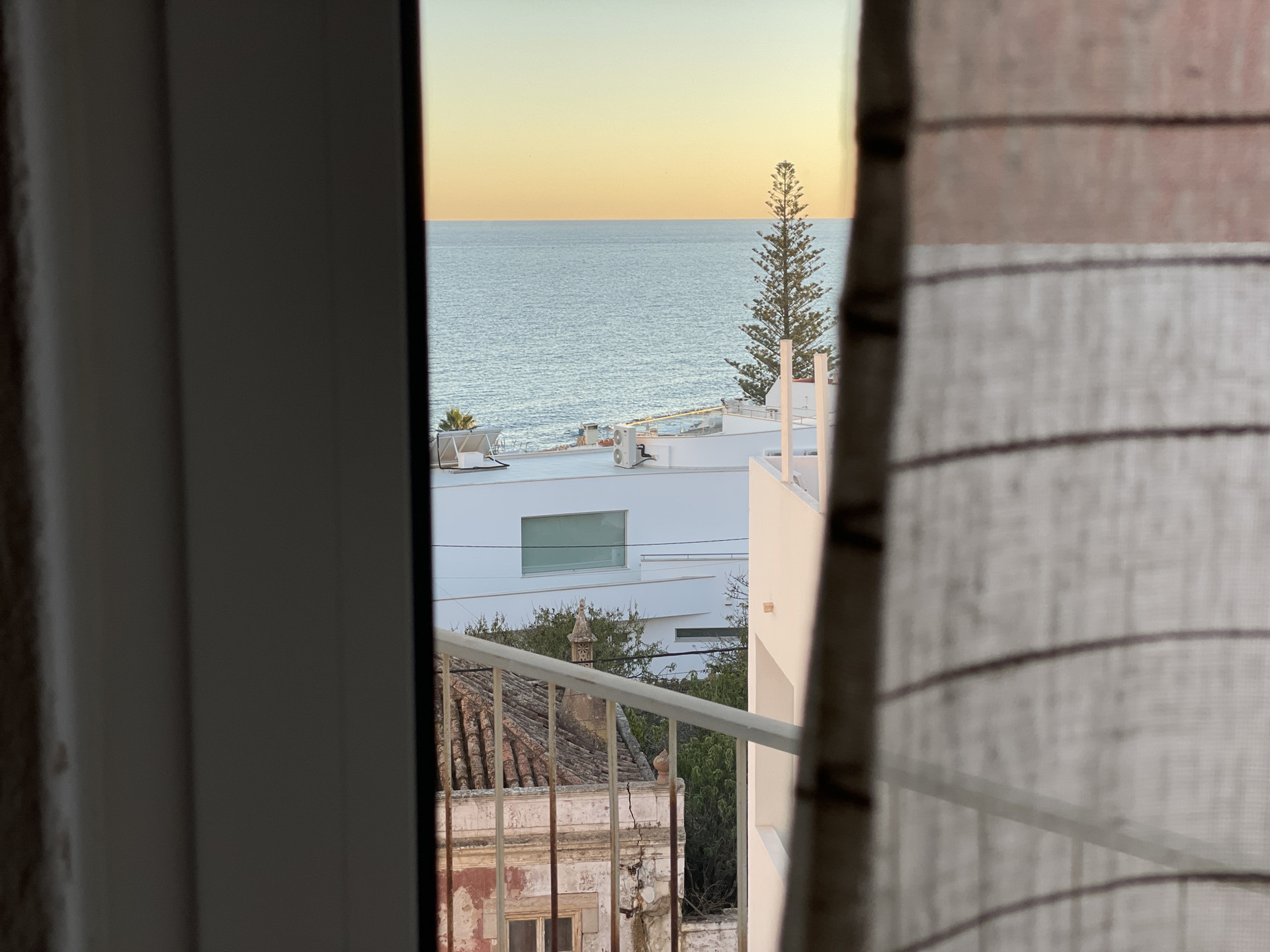 the view from the living room