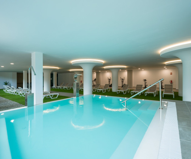 Indoor heated swimming pool