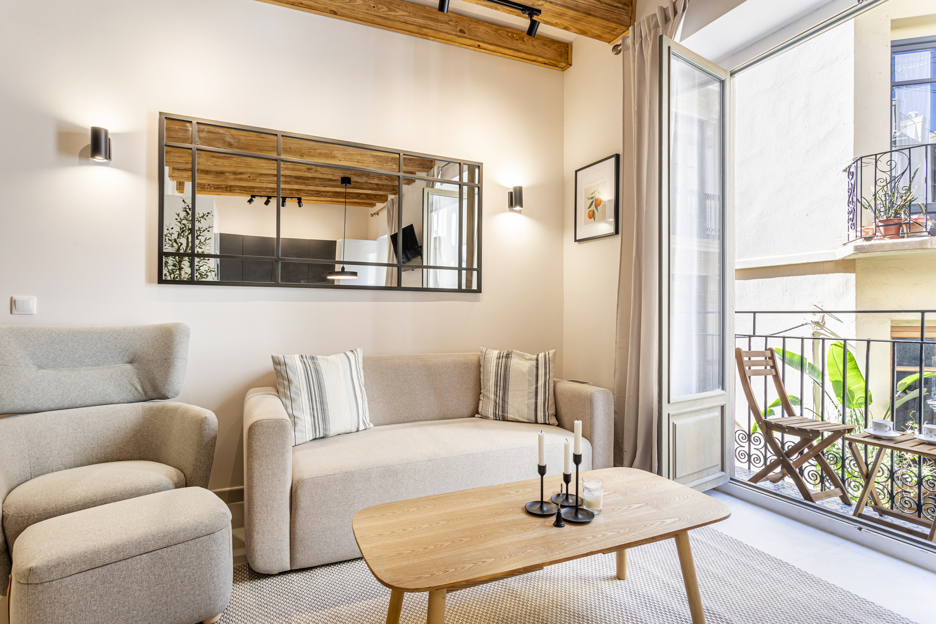 Living and dining room