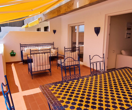 Blue & Yellow Penthouse with Terrace