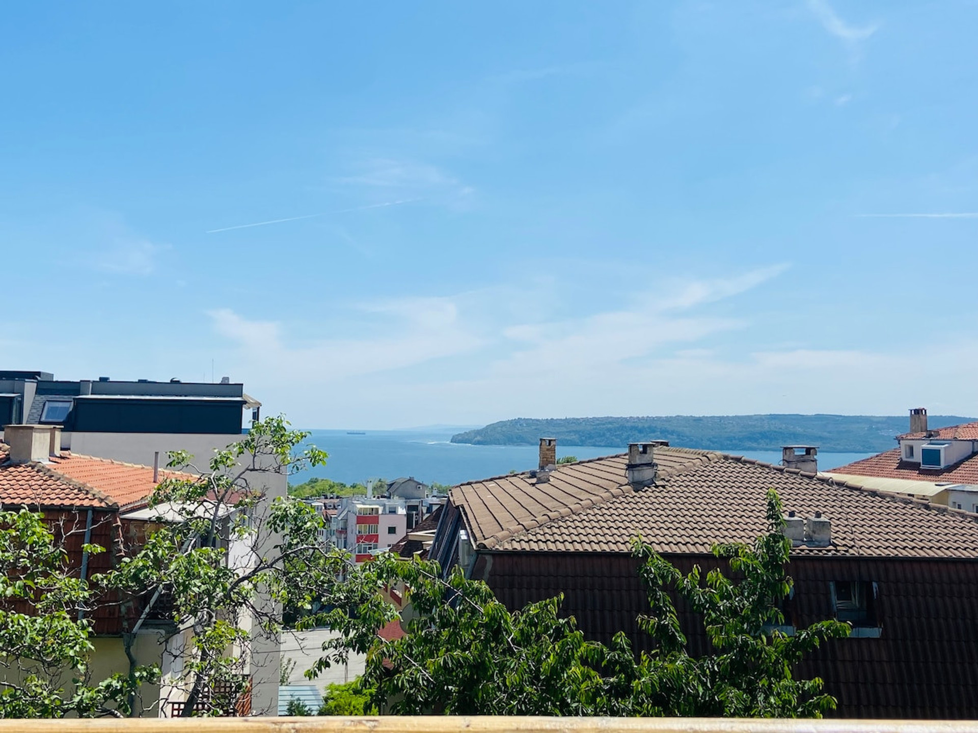 Balcony with seaview