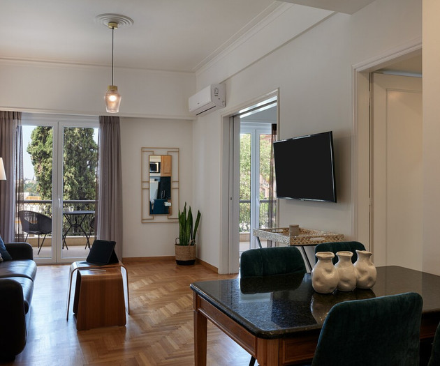 The living room