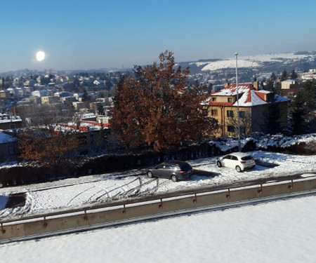 Studio with beautiful views, Prague 4