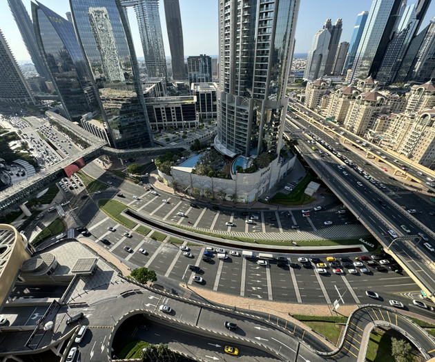 Spacious Studio With Direct Burj Khalifa View