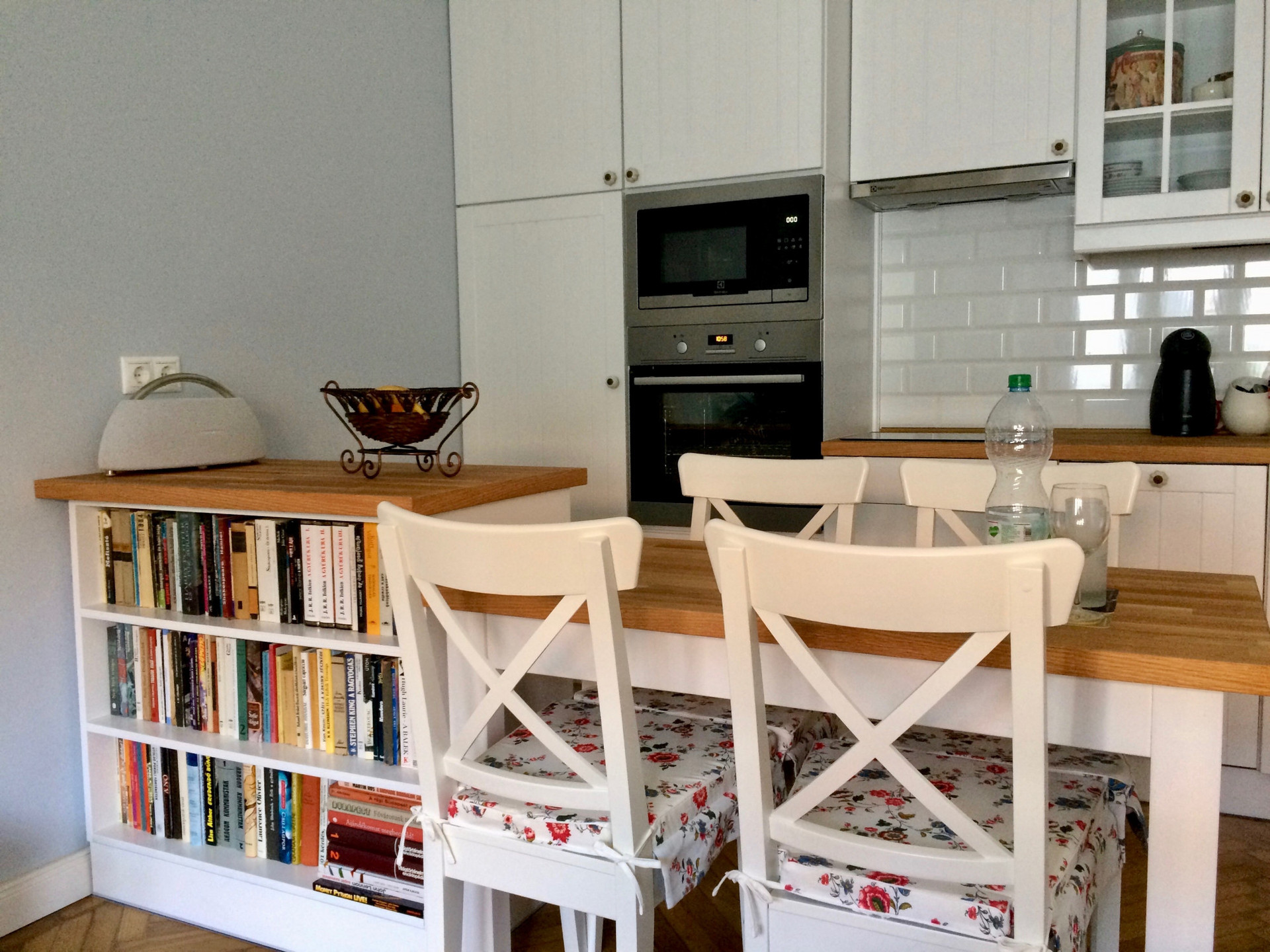 open plan kitchen