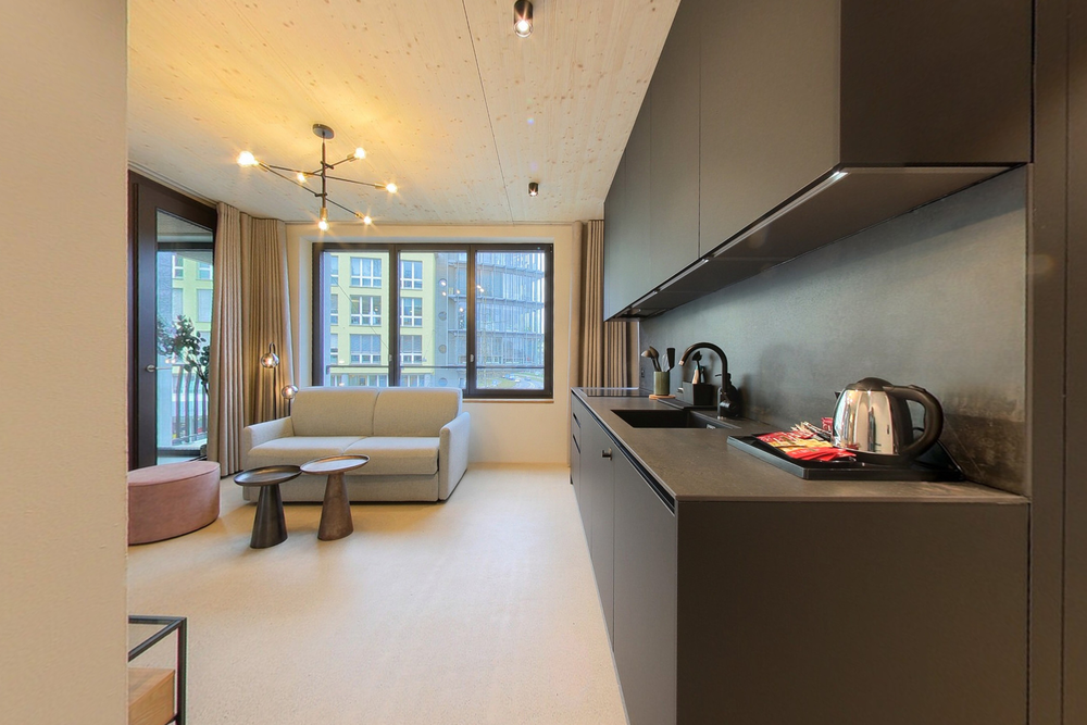 Eco-conscious & stylish 40 m² 1-bedroom apartment preview
