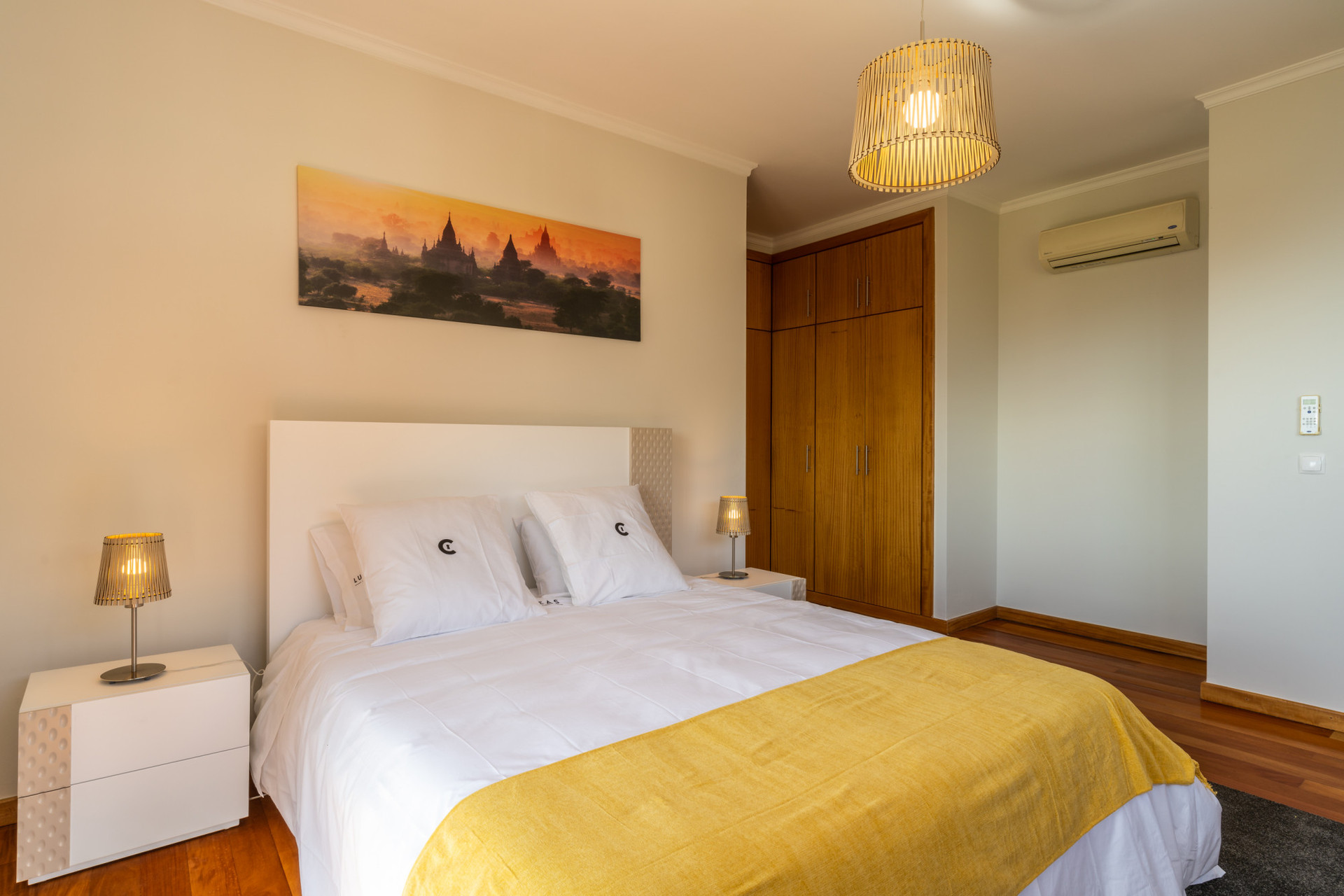 1st Bedroom with King Size Bed