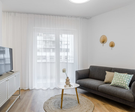 Elegant one bedroom apartment in Mokotów