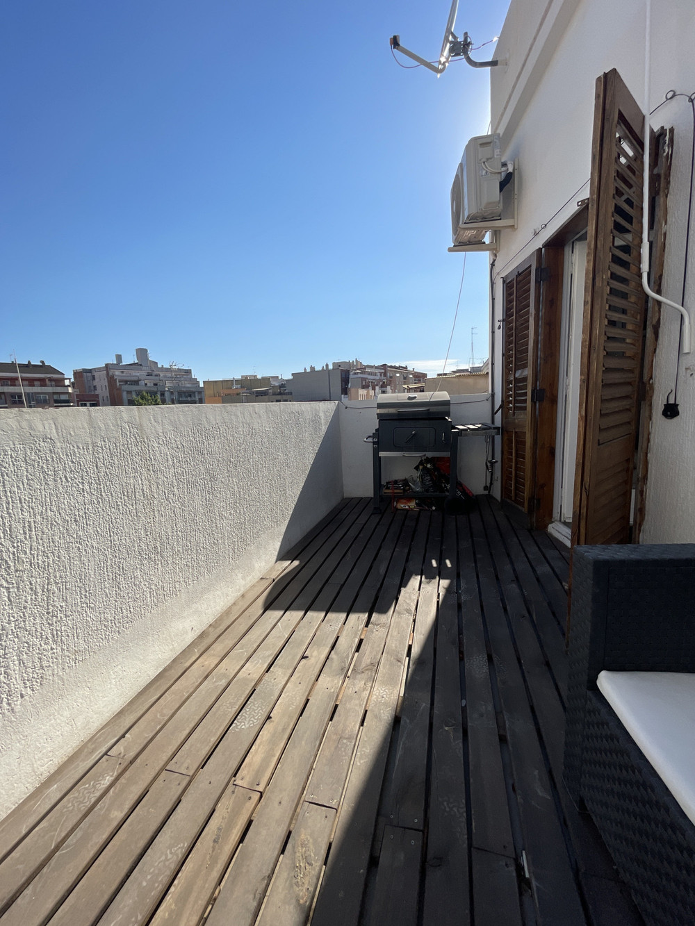 Bright penthouse with terrace, Sants estac.