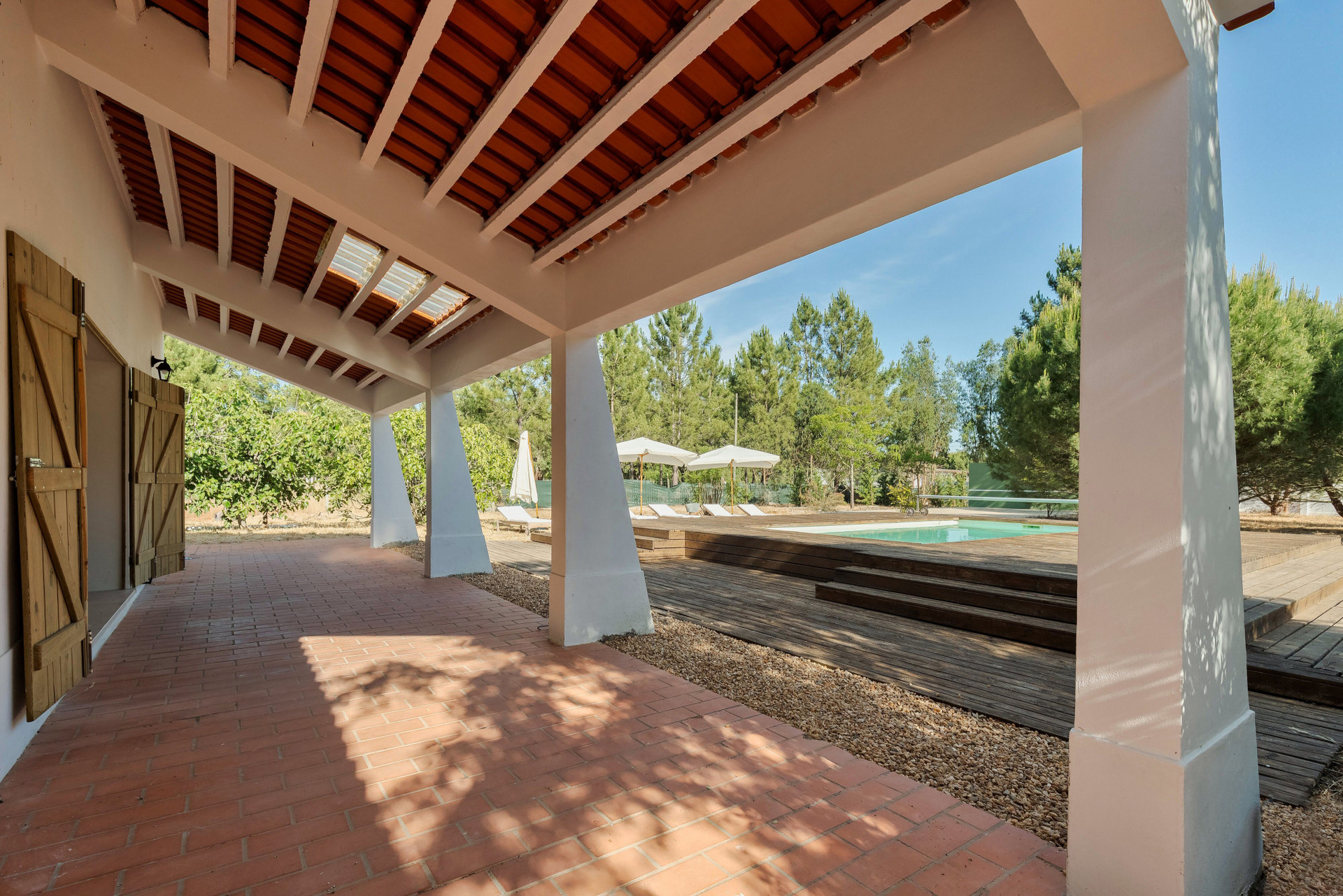 Pool Shadow Area