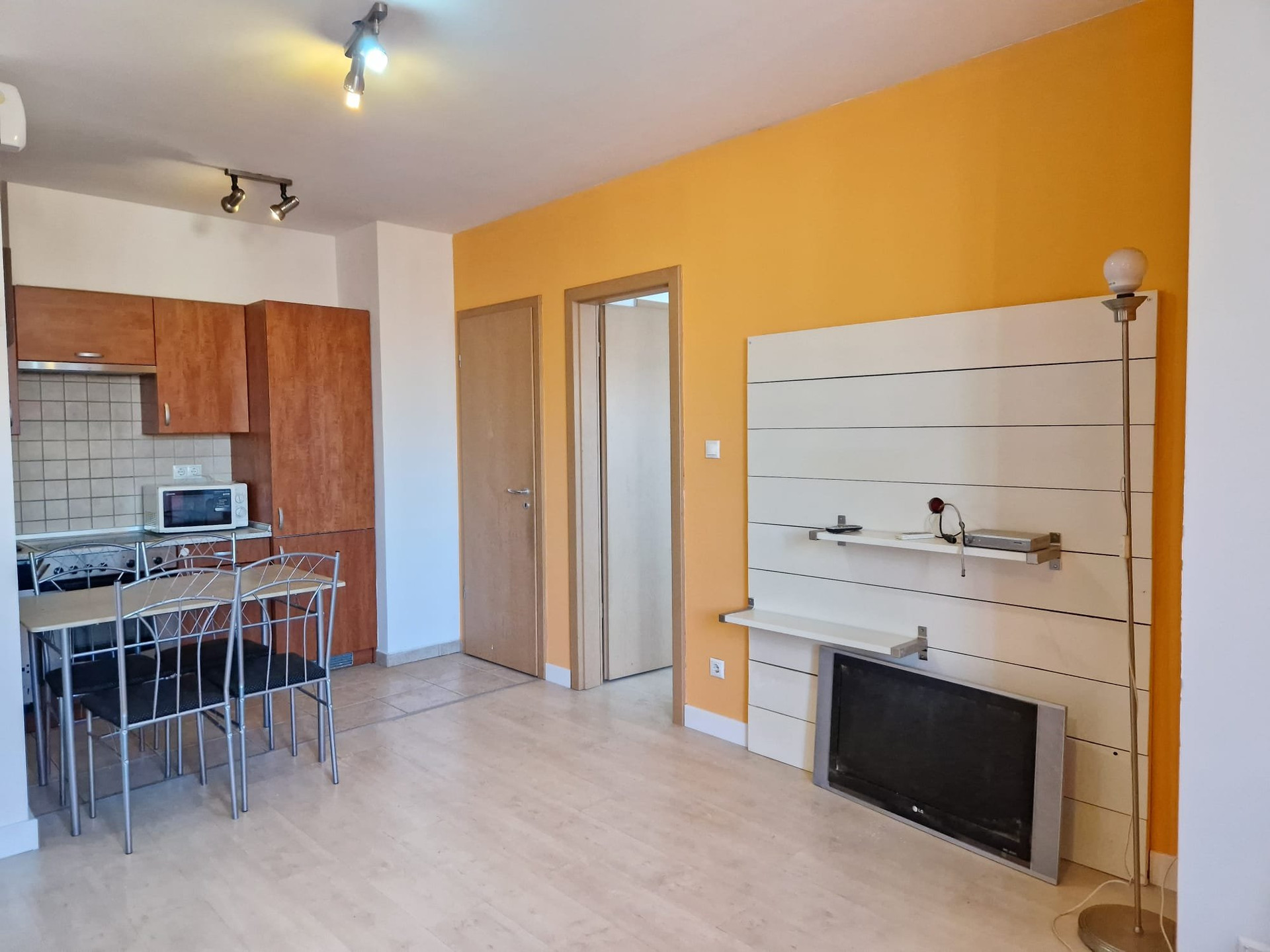 Living room with TV area