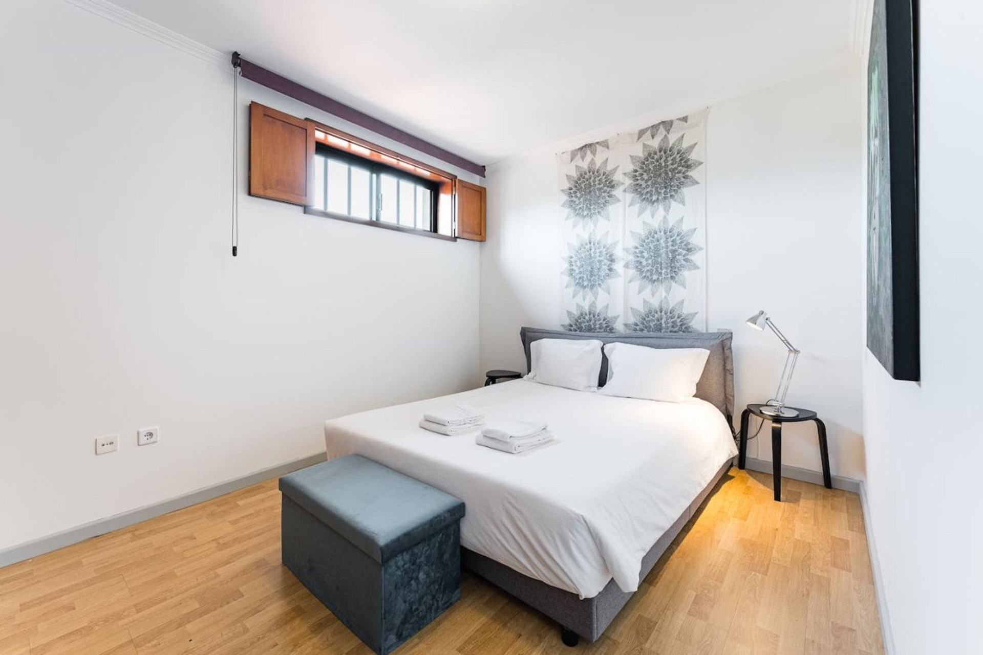 Bedroom with double bed
