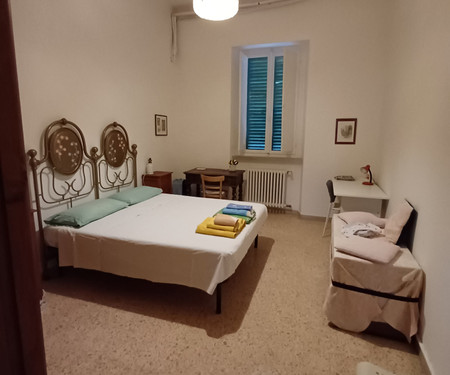 Double bedroom in old palace