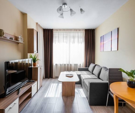 1-Bedroom Flat with Balcony in Sofia Center