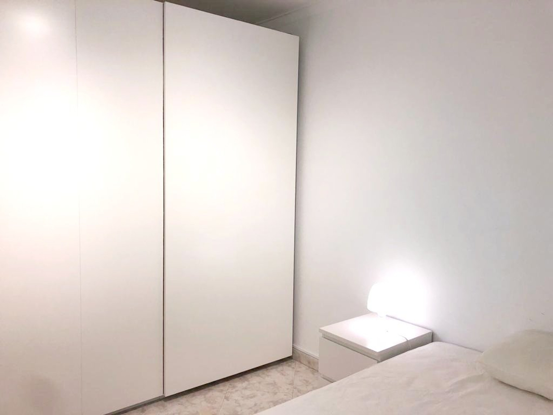 Bedroom wardrobe and nightstand