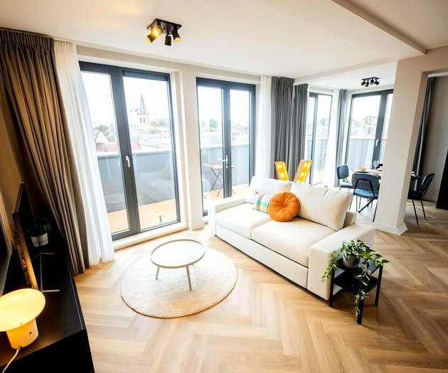 Charming City Penthouse Studio KS