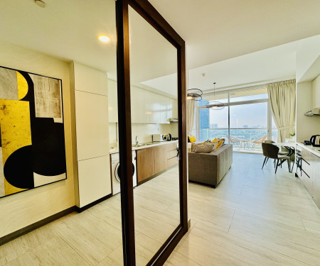 Bright Studio | Pool Views | Hameni Tower, JVC